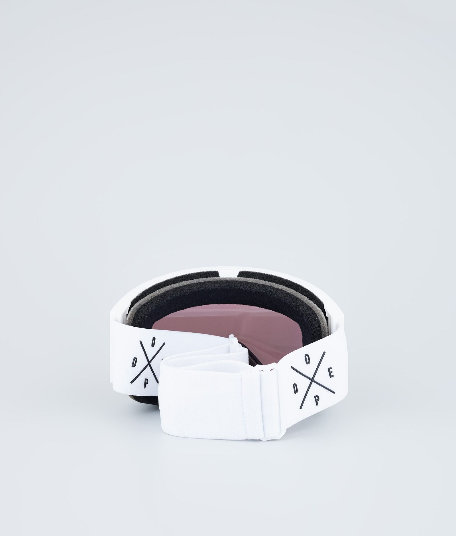 Dope Sight 2023 Skibriller White W/White Champagne Mirror, Bilde 6 av 6