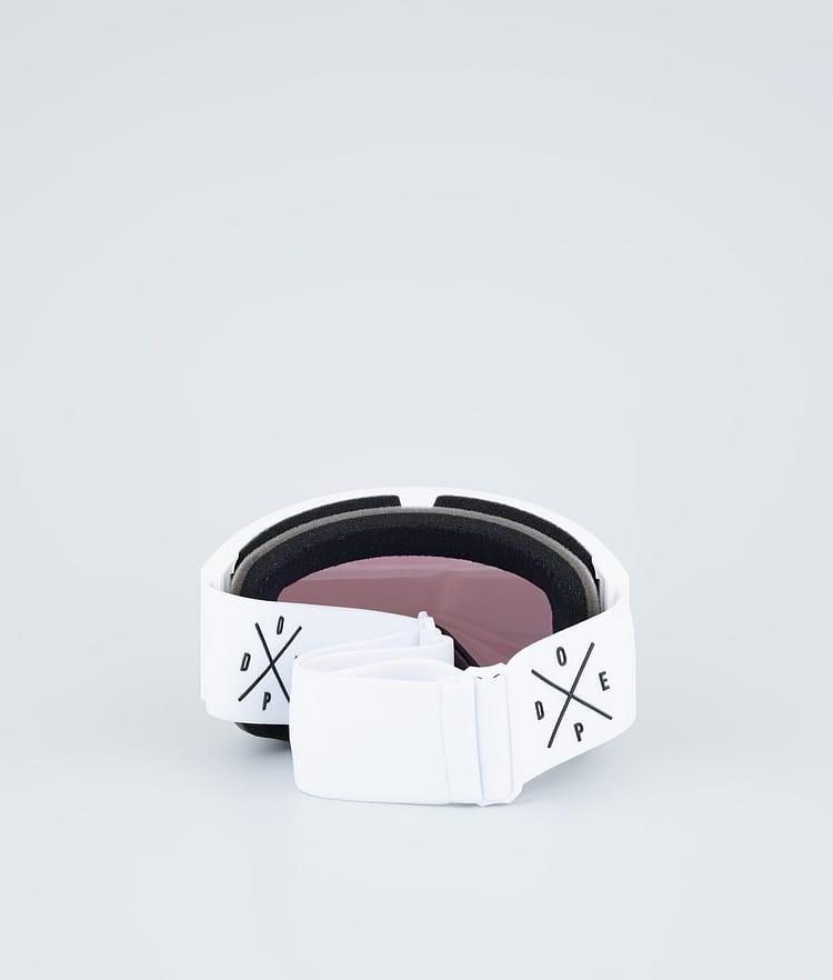 Dope Sight 2023 Skibriller White W/White Champagne Mirror, Bilde 6 av 6
