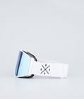 Dope Sight Skibriller White W/White Blue Mirror, Bilde 5 av 6