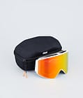 Dope Sight 2023 Skibriller White W/White Red Mirror, Bilde 4 av 6