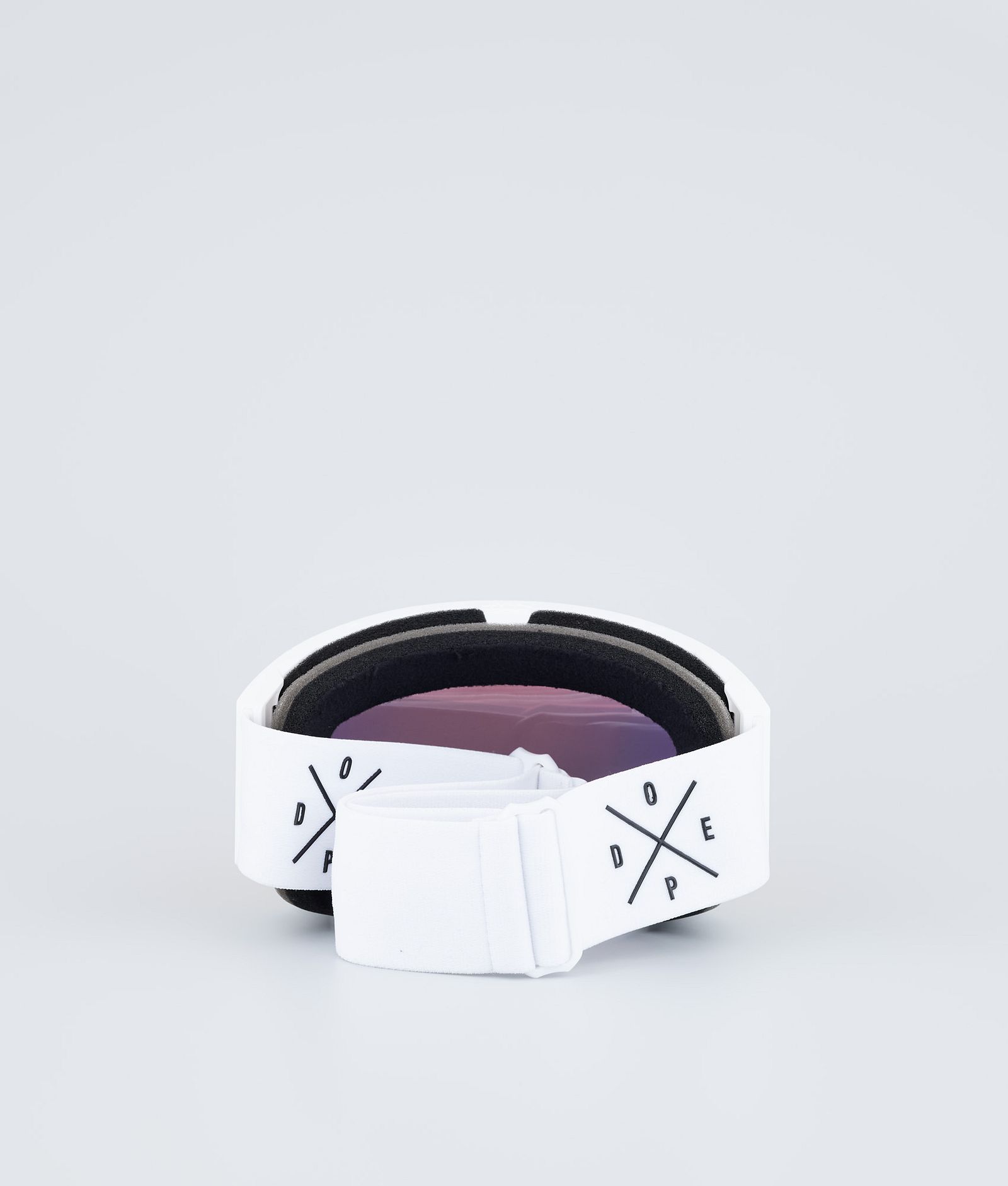 Dope Sight 2023 Skibriller White W/White Red Mirror, Bilde 6 av 6