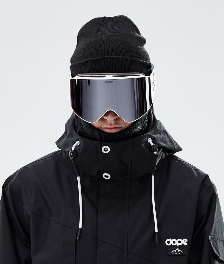 Dope Sight 2023 Skibriller White W/White Silver Mirror, Bilde 2 av 6