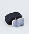 Dope Sight 2023 Skibriller White W/White Silver Mirror, Bilde 4 av 6
