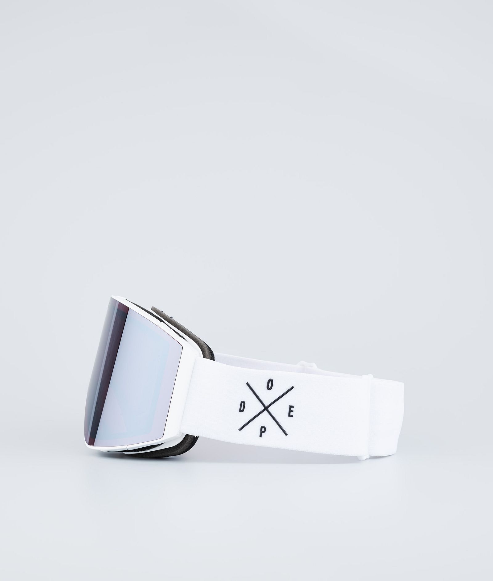 Dope Sight 2023 Skibriller White W/White Silver Mirror, Bilde 5 av 6