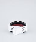 Dope Sight 2023 Skibriller White W/White Silver Mirror, Bilde 6 av 6