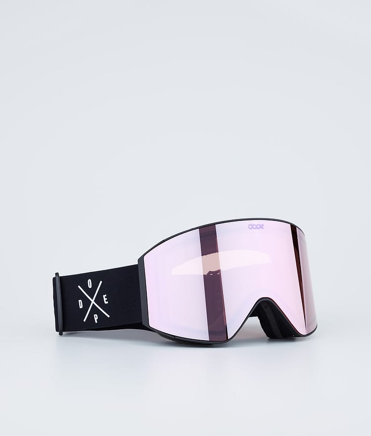 Dope Sight Goggle Lens Ekstralinse Snow Pink Mirror, Bilde 2 av 3