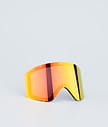 Dope Sight Goggle Lens Ekstralinse Snow Herre Red Mirror