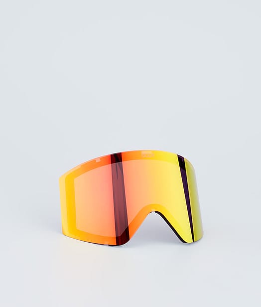 Dope Sight Goggle Lens Ekstralinse Snow Red Mirror