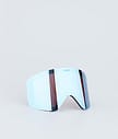 Dope Sight Goggle Lens Ekstralinse Snow Herre Blue Mirror
