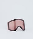Dope Sight Goggle Lens Ekstralinse Snow Herre Red Brown