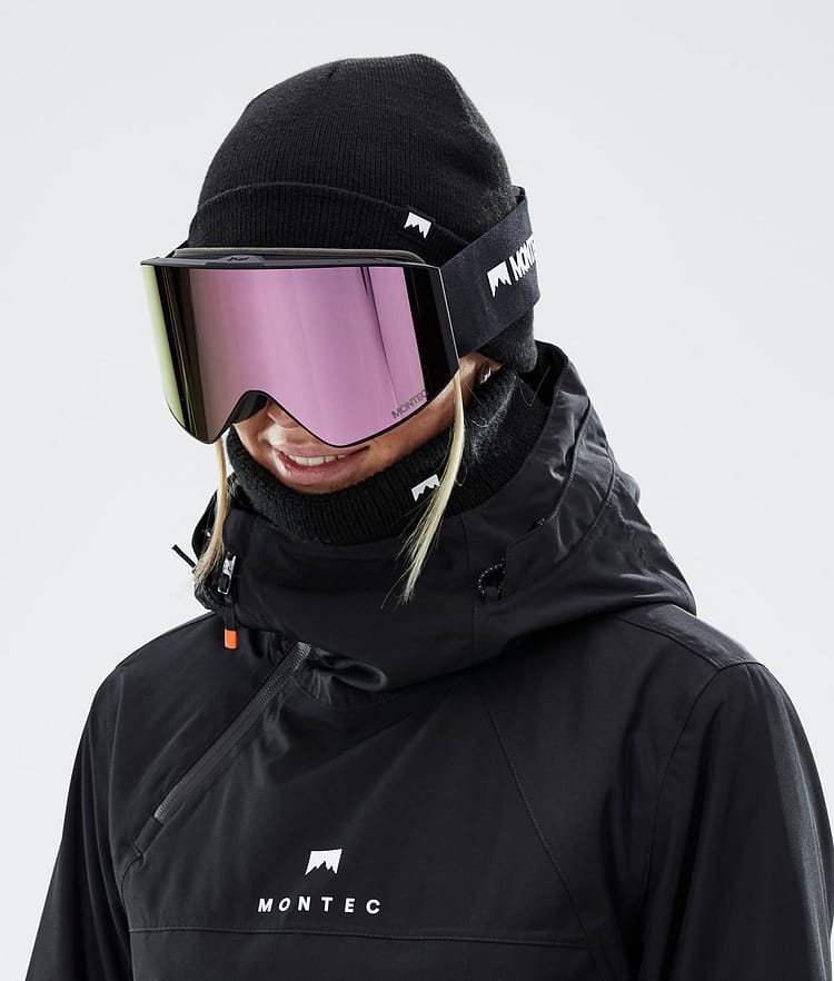 Montec Scope 2022 Skibriller Black/Rose Mirror, Bilde 3 av 6