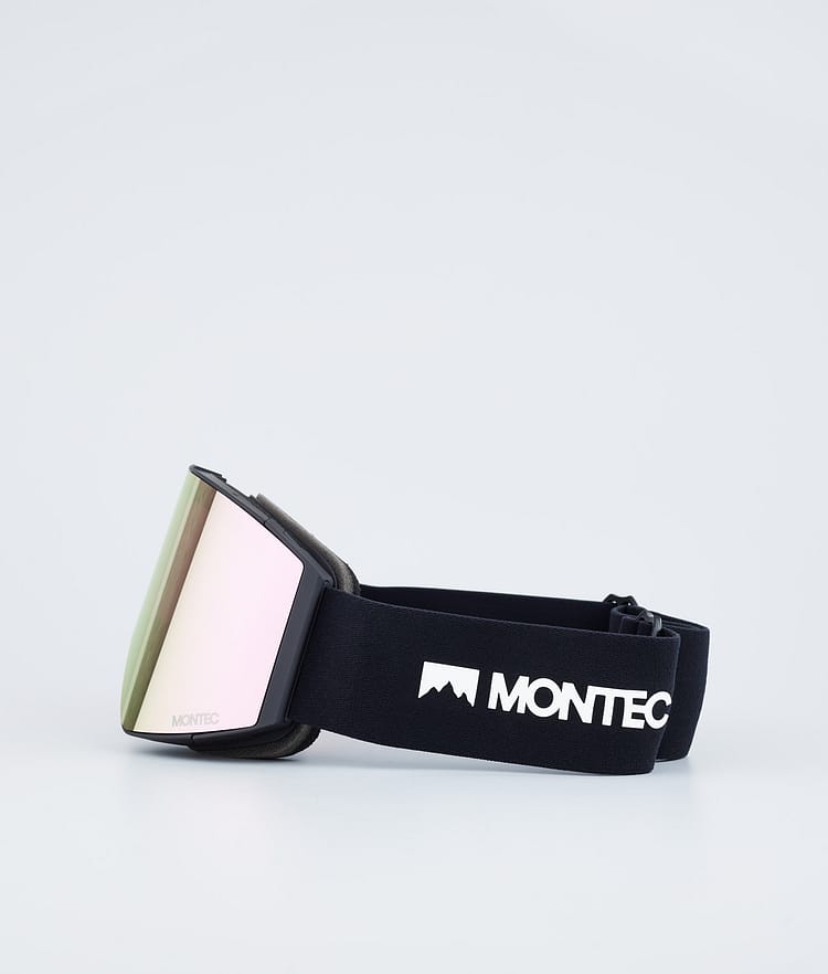 Montec Scope 22 Skibriller Black/Rose Mirror, Bilde 5 av 6