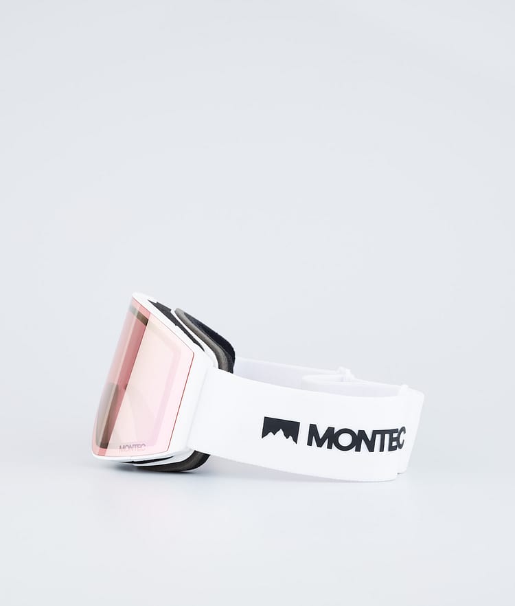 Montec Scope 22 Skibriller White/Pink Sapphire Mirror, Bilde 5 av 6