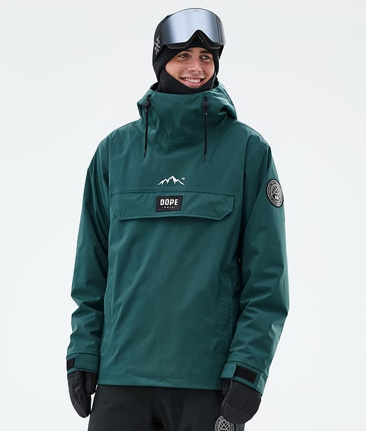 Dope Blizzard Snowboardjakke Herre Bottle Green