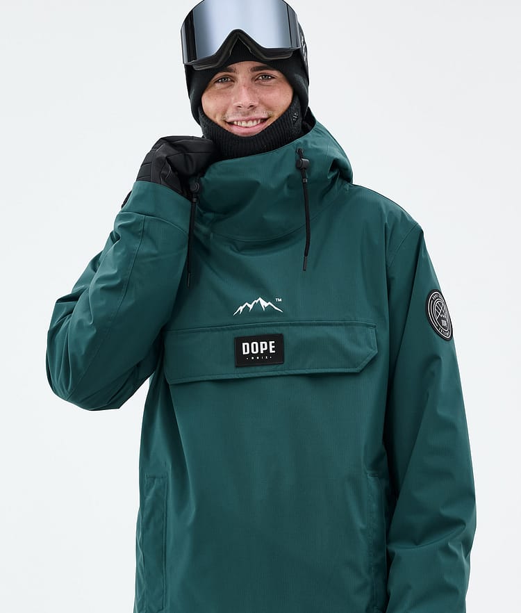 Dope Blizzard Snowboardjakke Herre Bottle Green, Bilde 2 av 9