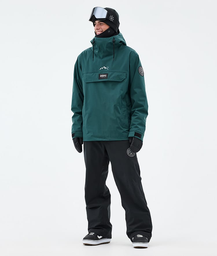 Dope Blizzard Snowboardjakke Herre Bottle Green, Bilde 3 av 9