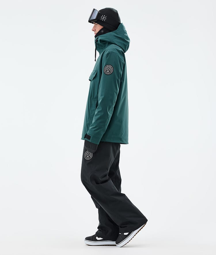 Dope Blizzard Snowboardjakke Herre Bottle Green, Bilde 4 av 9