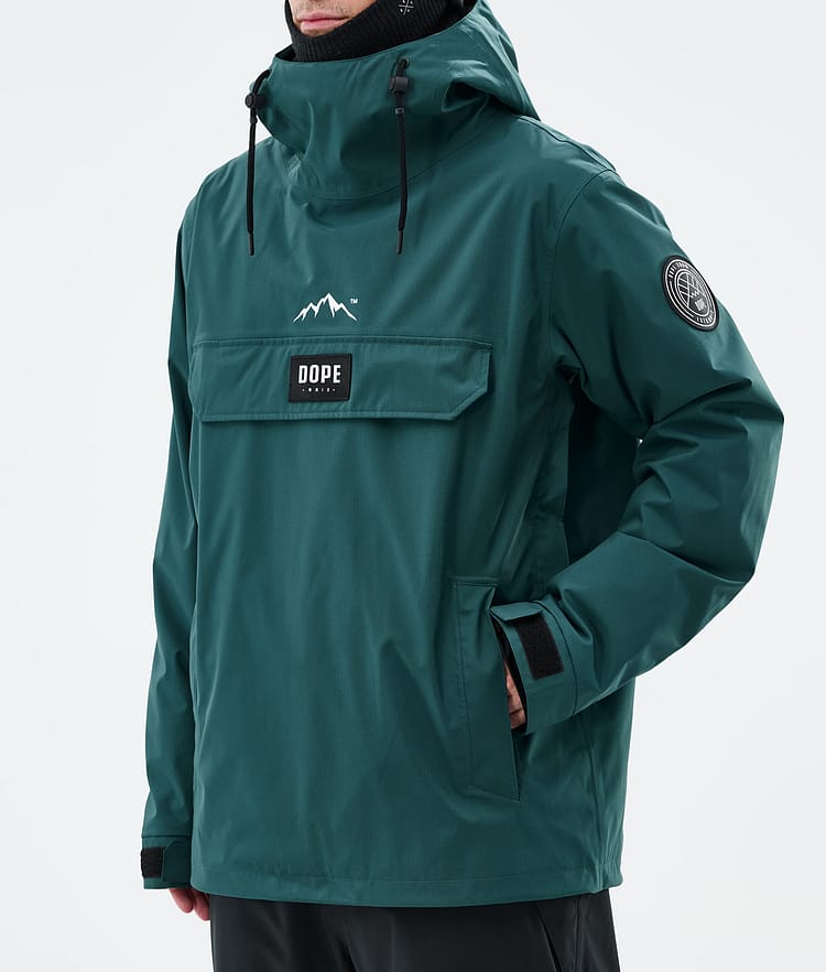 Dope Blizzard Snowboardjakke Herre Bottle Green, Bilde 8 av 9