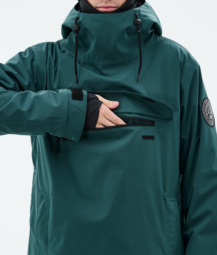 Dope Blizzard Snowboardjakke Herre Bottle Green, Bilde 9 av 9