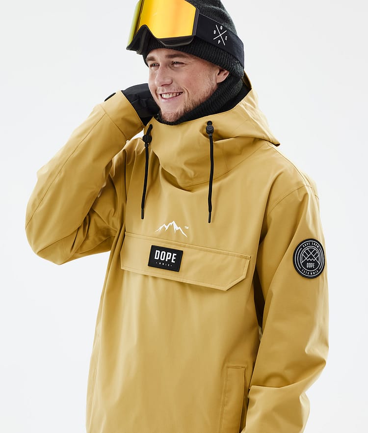 Dope Blizzard 22 Snowboardjakke Herre Ochre, Image 2 of 9