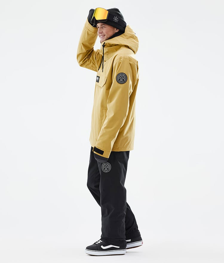 Dope Blizzard 22 Snowboardjakke Herre Ochre, Image 4 of 9