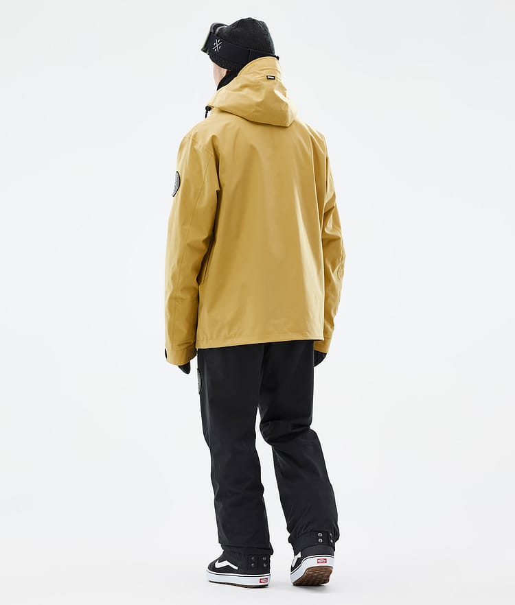Dope Blizzard 22 Snowboardjakke Herre Ochre, Image 5 of 9
