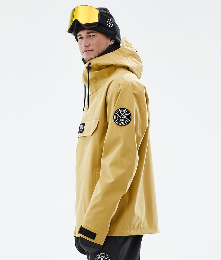 Dope Blizzard 22 Snowboardjakke Herre Ochre, Image 6 of 9