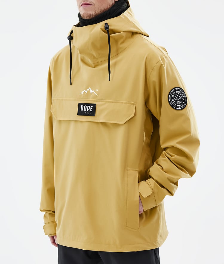 Dope Blizzard 22 Snowboardjakke Herre Ochre, Image 8 of 9