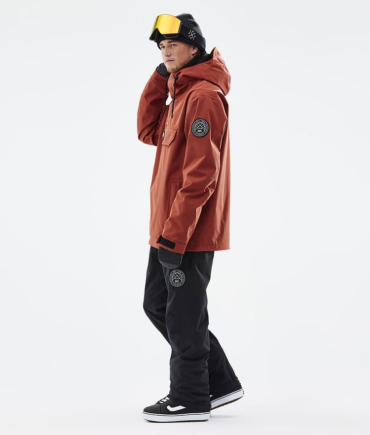 Dope Blizzard 22 Snowboardjakke Herre Rust, Image 4 of 9
