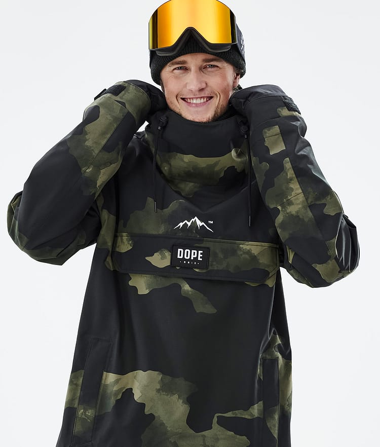 Dope Blizzard 2022 Snowboardjakke Herre Green Camo, Bilde 2 av 9