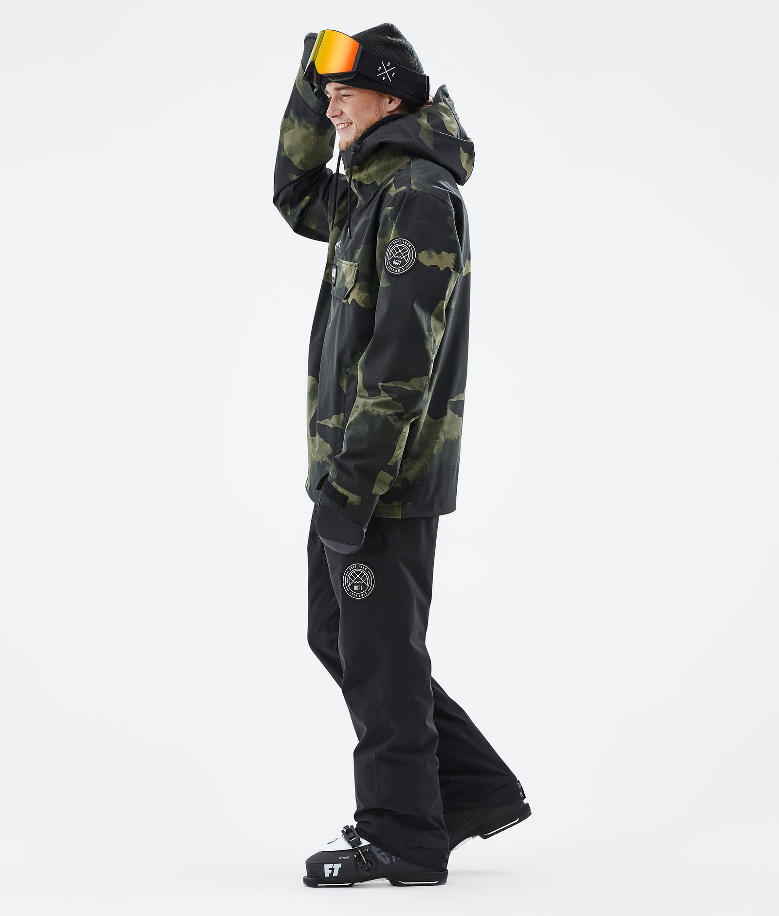 Dope Blizzard 2022 Skijakke Herre Green Camo, Bilde 4 av 9