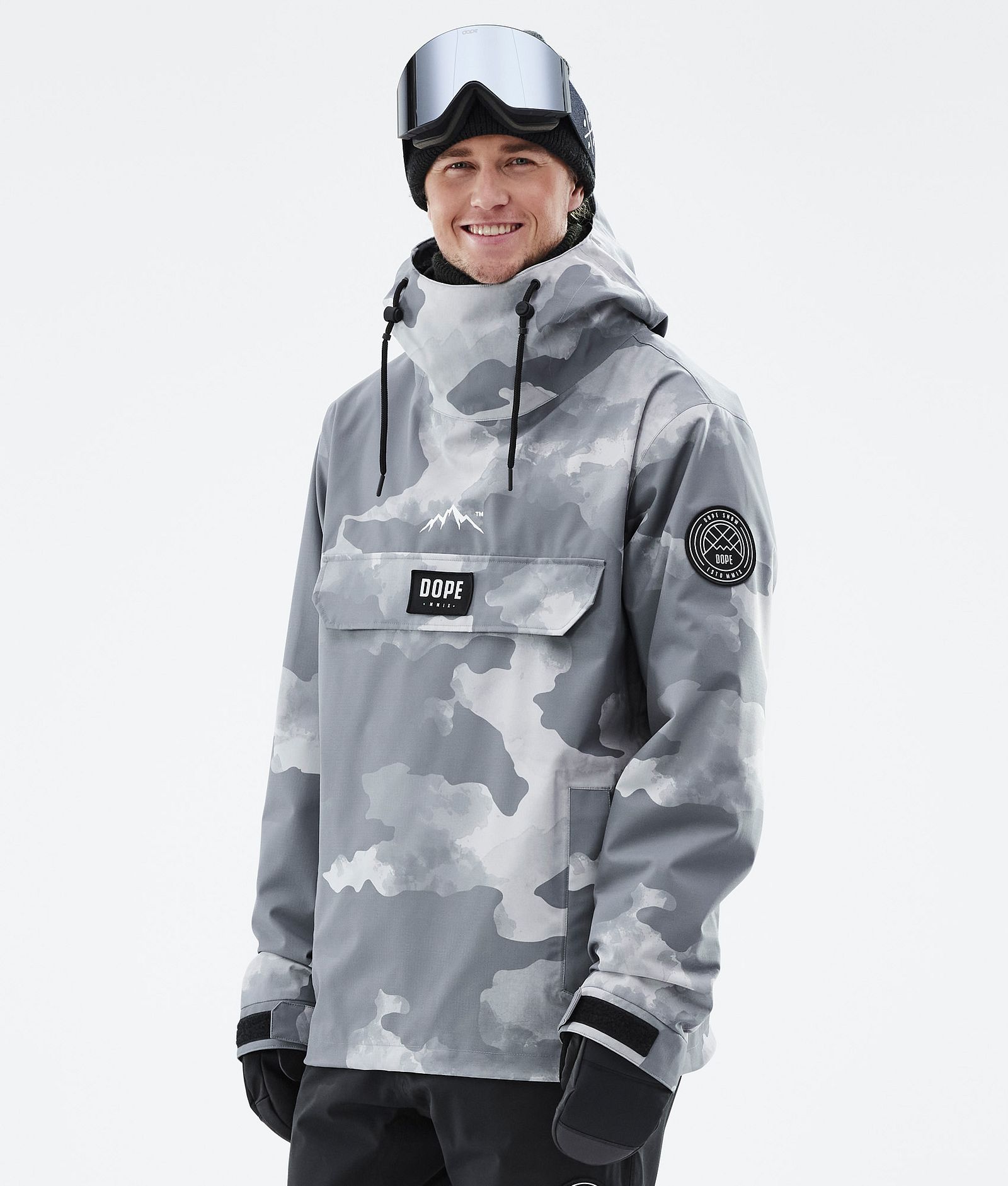 Dope Blizzard 2022 Snowboardjakke Herre Stone Camo, Bilde 1 av 9