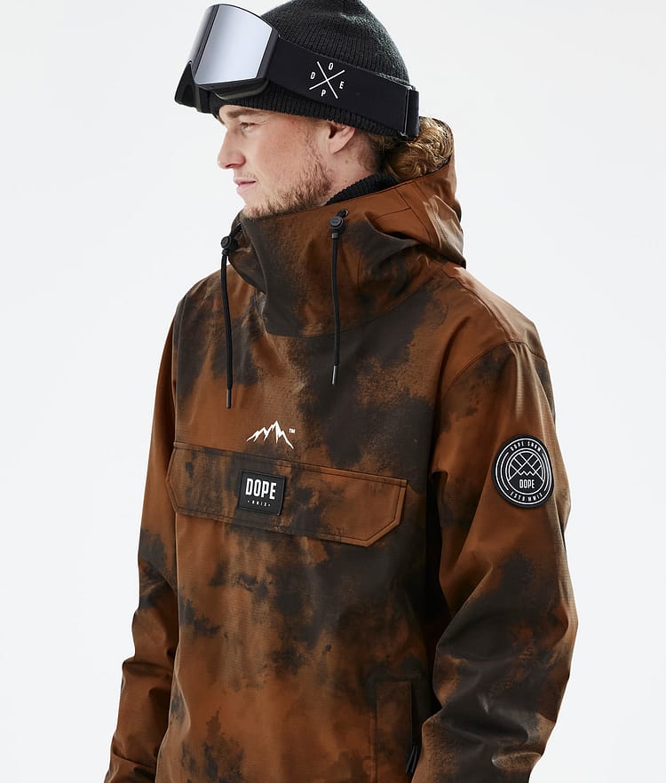 Dope Blizzard 22 Snowboardjakke Herre Smudge Orange, Image 2 of 9