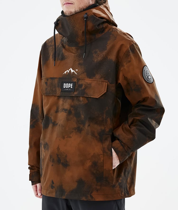 Dope Blizzard 22 Snowboardjakke Herre Smudge Orange, Image 8 of 9