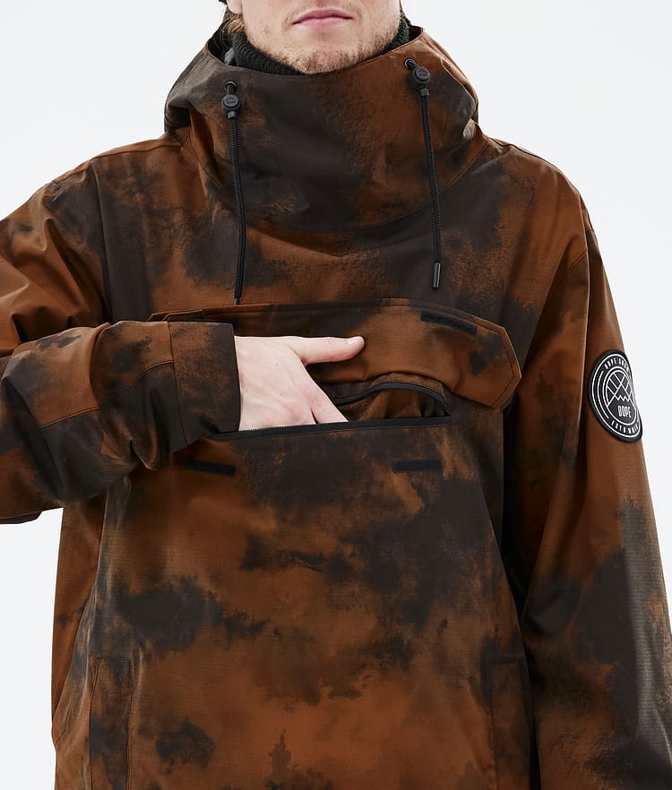 Dope Blizzard 22 Snowboardjakke Herre Smudge Orange, Image 9 of 9
