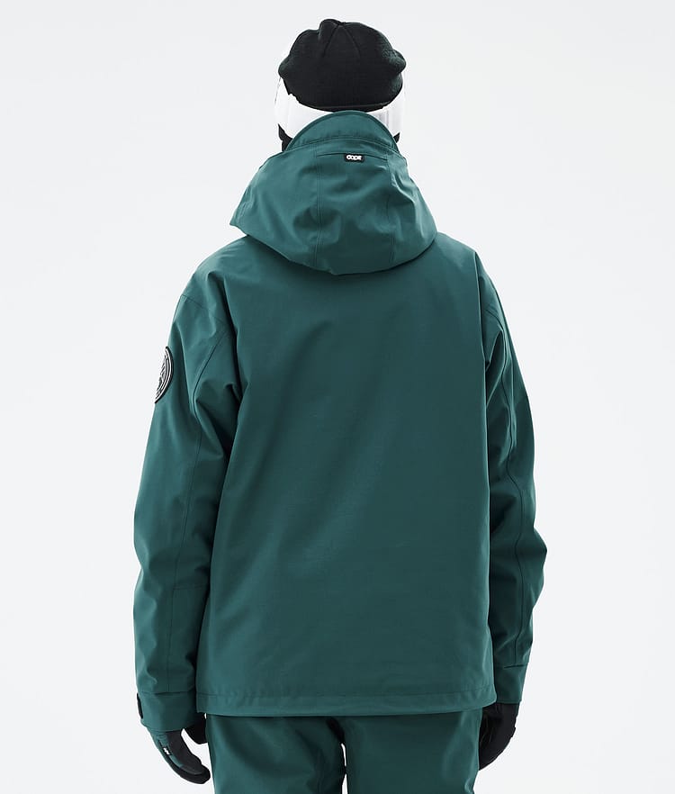 Dope Blizzard W Snowboardjakke Dame Bottle Green Renewed, Bilde 6 av 8