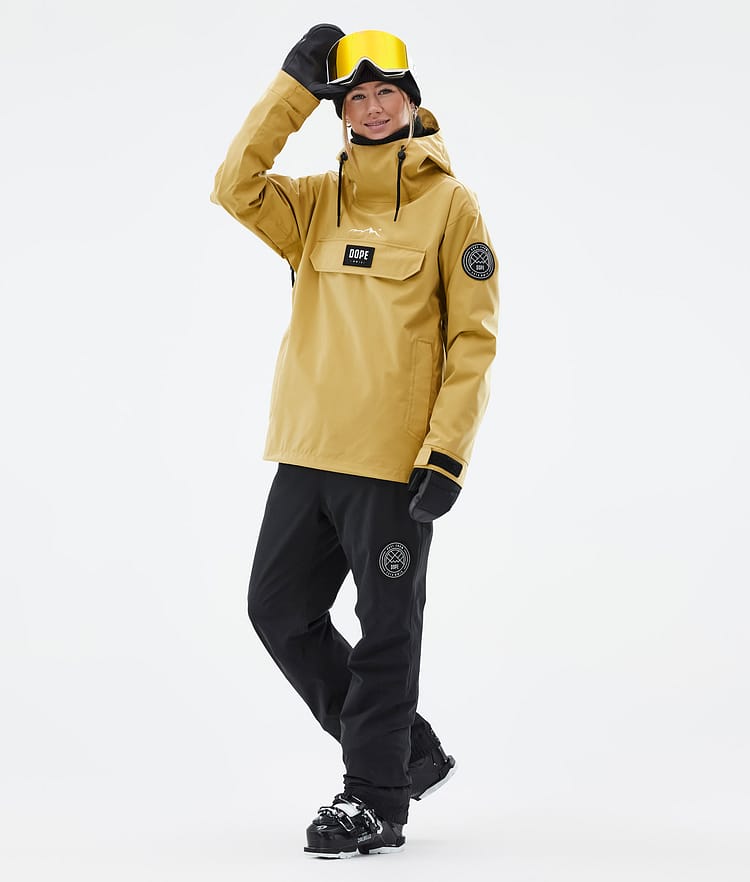 Dope Blizzard W 22 Skijakke Dame Ochre, Image 3 of 9