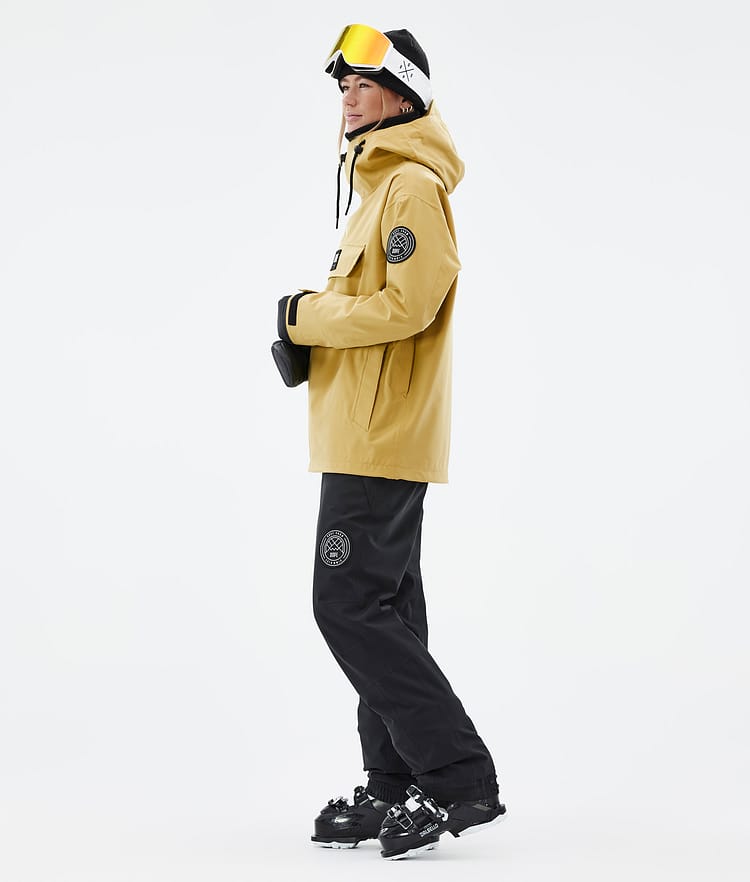 Dope Blizzard W 22 Skijakke Dame Ochre, Image 4 of 9