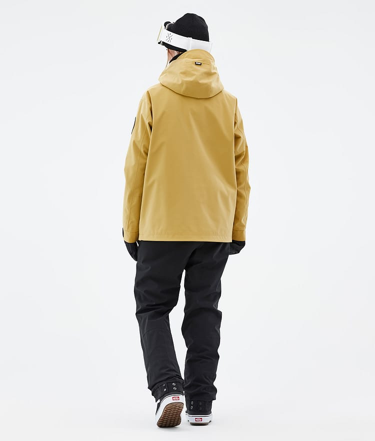 Dope Blizzard W 22 Snowboardjakke Dame Ochre, Image 5 of 9