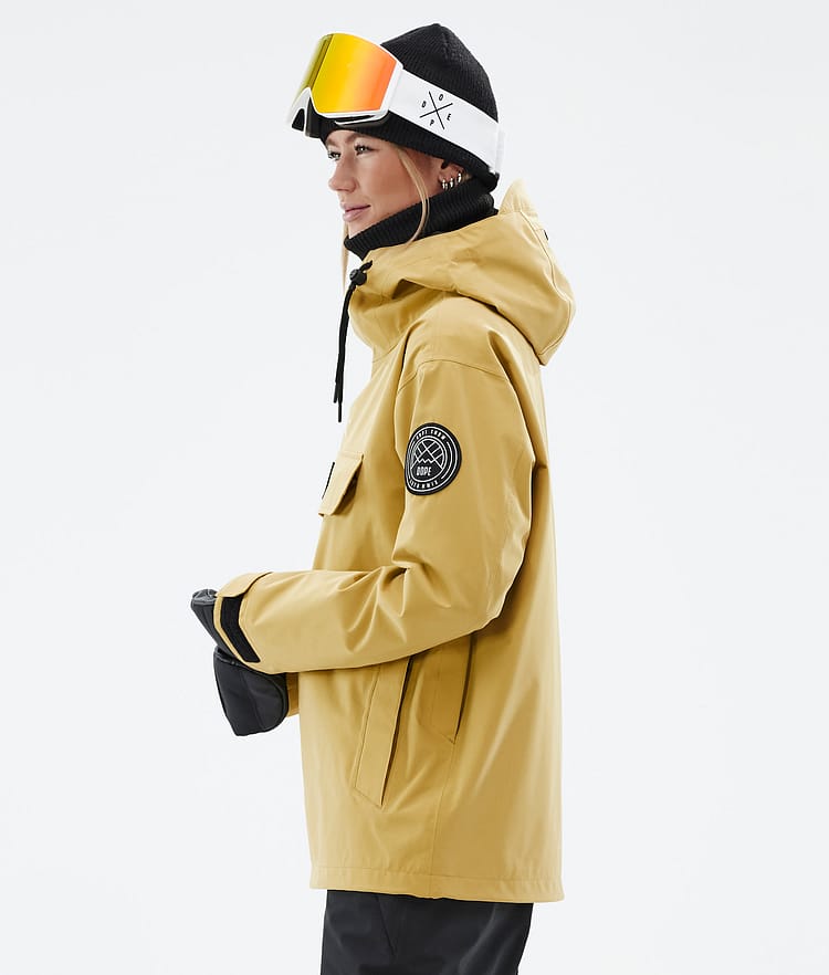 Dope Blizzard W 22 Skijakke Dame Ochre, Image 6 of 9