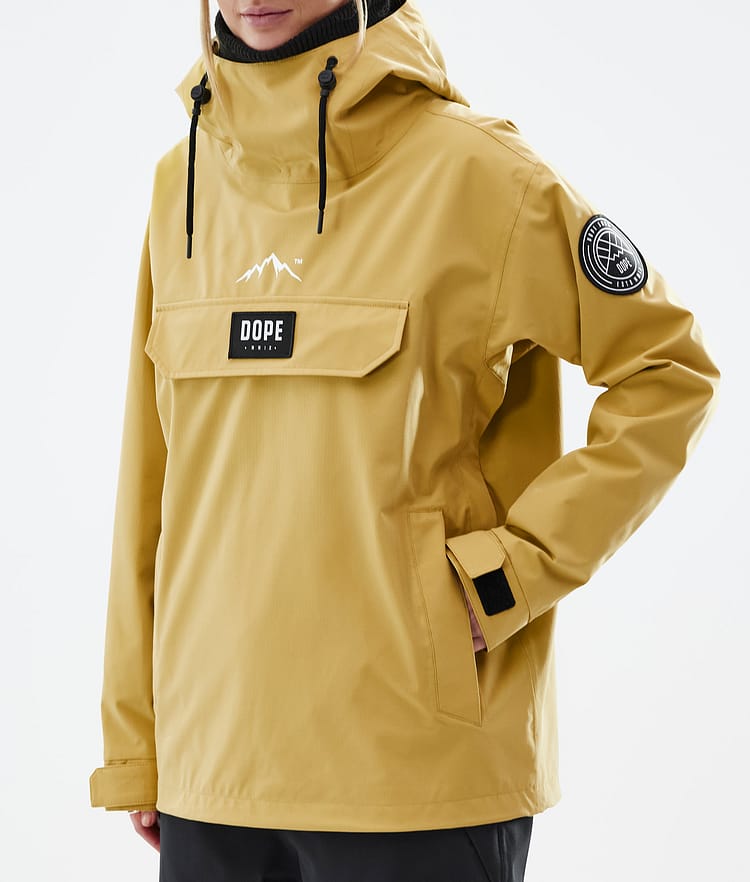 Dope Blizzard W 22 Snowboardjakke Dame Ochre, Image 8 of 9