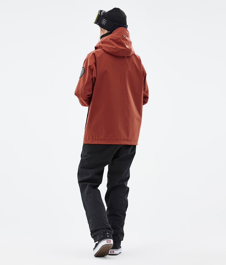 Dope Blizzard W 22 Snowboardjakke Dame Rust, Image 5 of 9