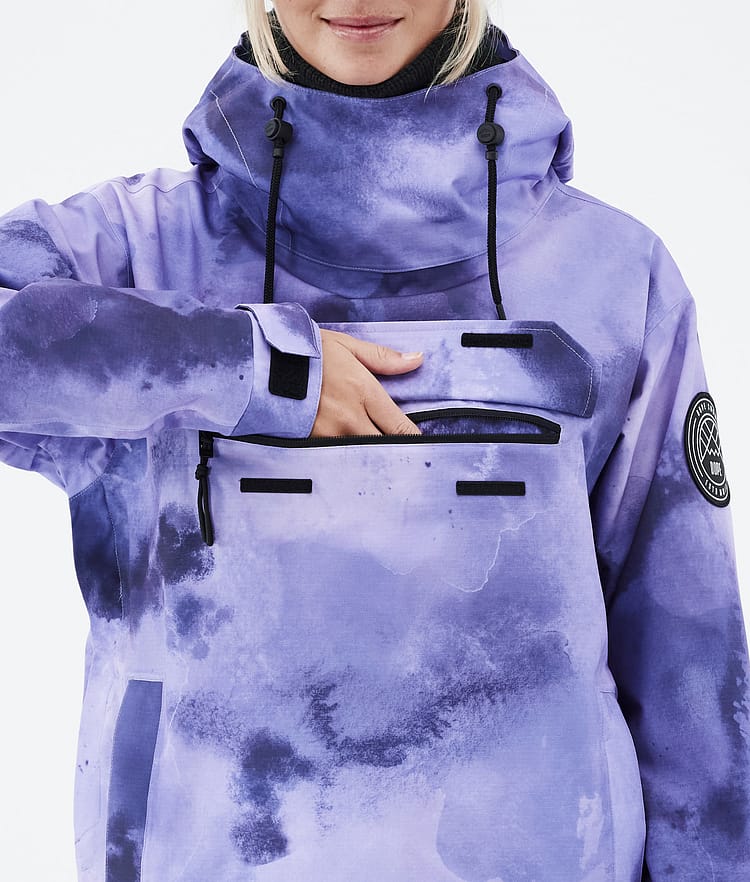Dope Blizzard W 2022 Snowboardjakke Dame Liquid Violet, Bilde 9 av 9