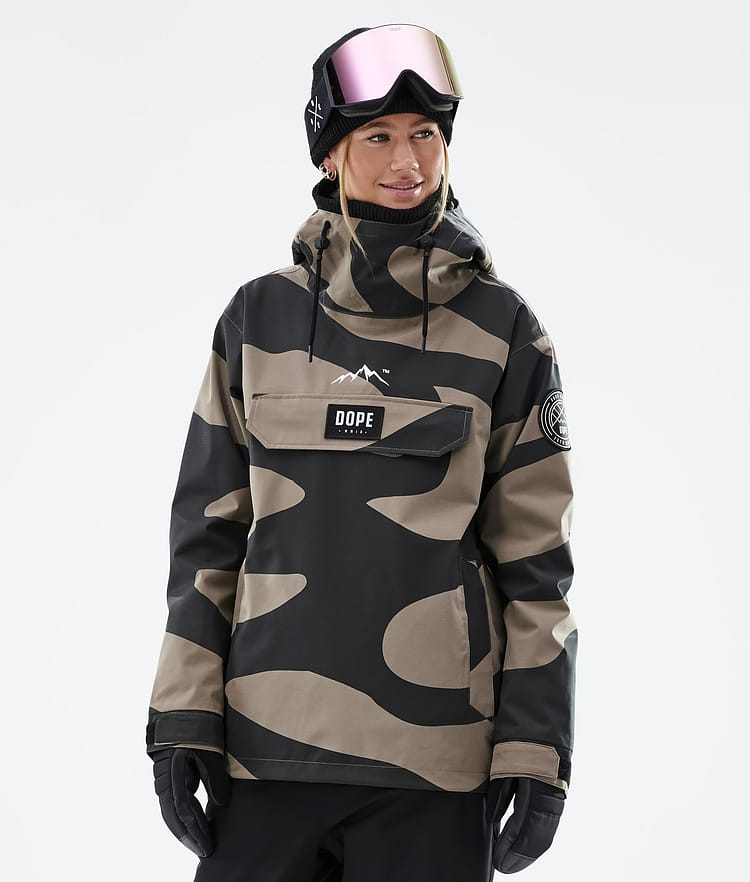 Dope Blizzard W 2022 Skijakke Dame Pangea Walnut, Bilde 1 av 9