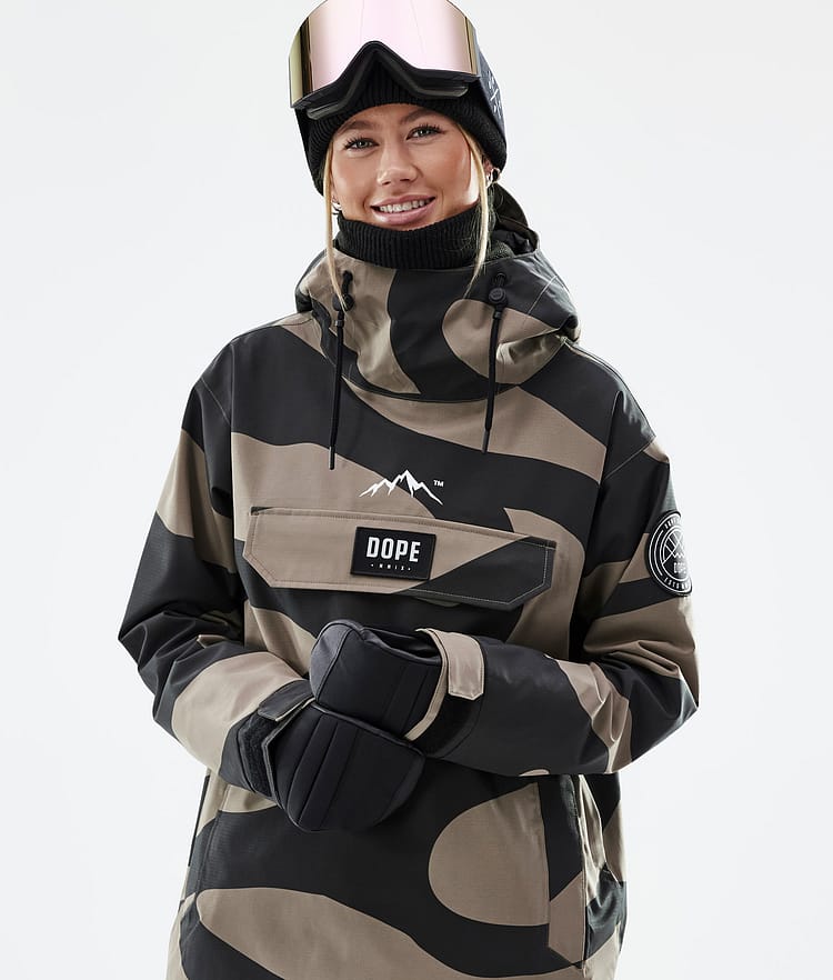 Dope Blizzard W 2022 Skijakke Dame Pangea Walnut, Bilde 2 av 9