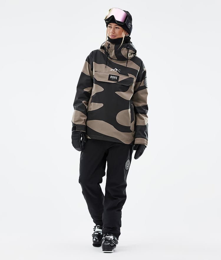 Dope Blizzard W 2022 Skijakke Dame Pangea Walnut, Bilde 3 av 9