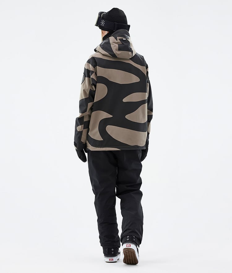 Dope Blizzard W 2022 Snowboardjakke Dame Pangea Walnut, Bilde 5 av 9