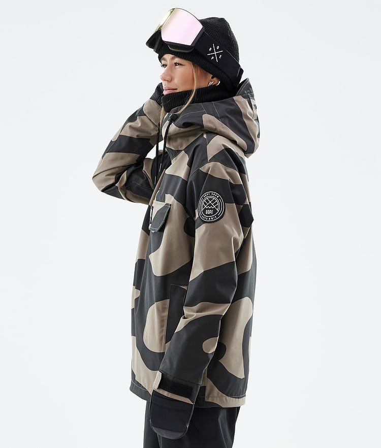 Dope Blizzard W 2022 Skijakke Dame Pangea Walnut, Image 6 of 9