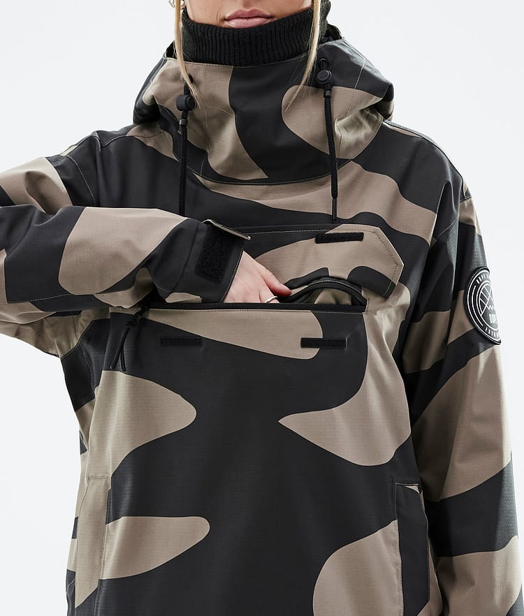 Dope Blizzard W 2022 Skijakke Dame Pangea Walnut, Image 9 of 9