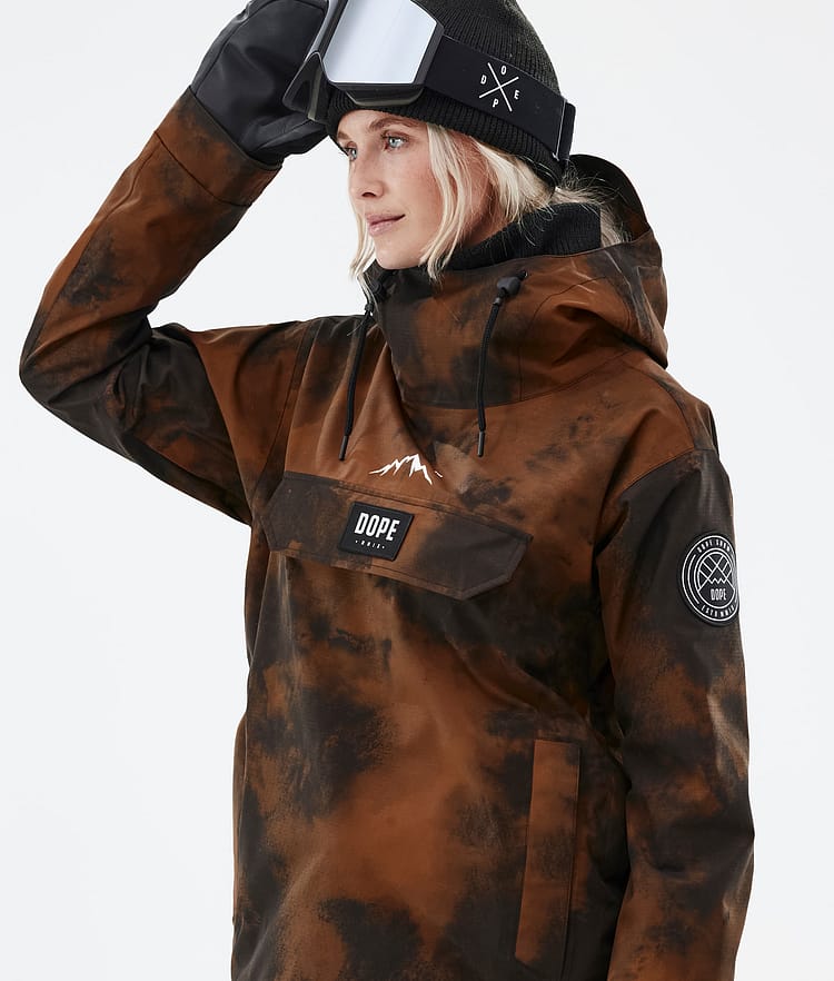 Dope Blizzard W 22 Skijakke Dame Smudge Orange, Image 2 of 9